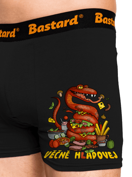 Věčně hladovej boxerky Black