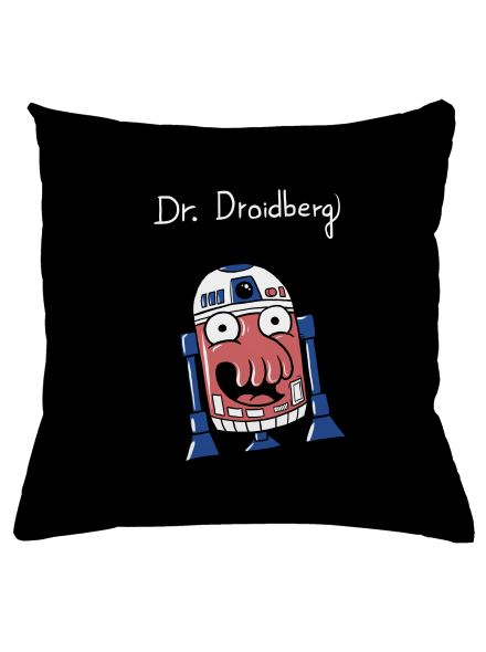 Dr. Droidberg polštář Black