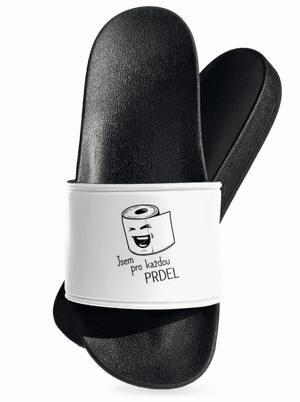 Prdel pantofle White