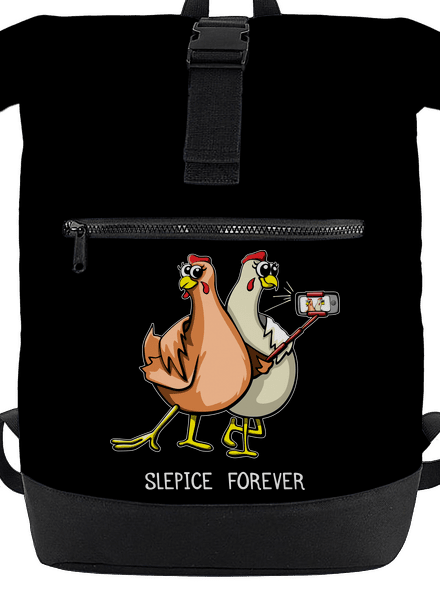 Slepice forever batoh Black