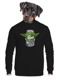unisex mikina bez kapuce