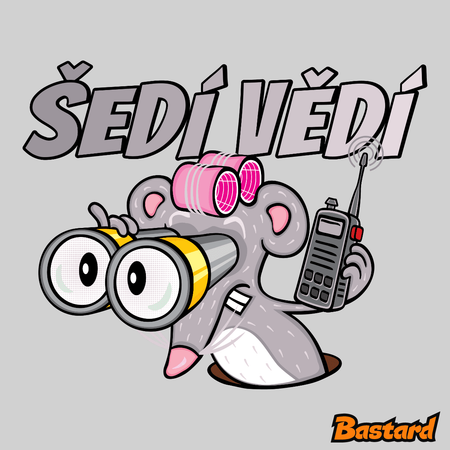 Šedí vědí - myš