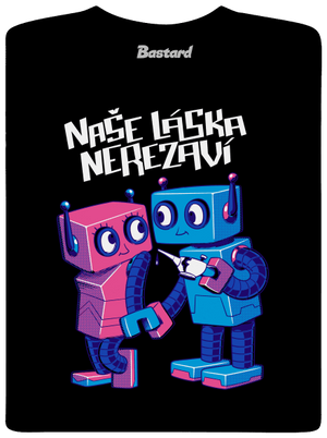 Roboti pánské dlouhý rukáv Black