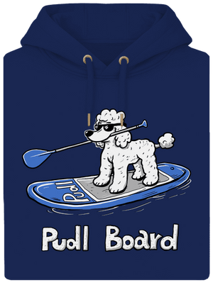 Pudl board unisex mikina premium Navy