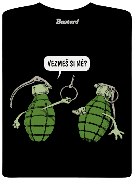 Granáty pánské dlouhý rukáv Black