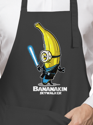 Bananakin Skywalker zástěra Dark Grey