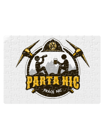 Parta hic puzzle White