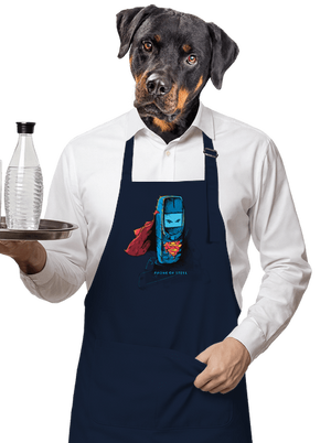 Mobil z oceli zástěra Navy