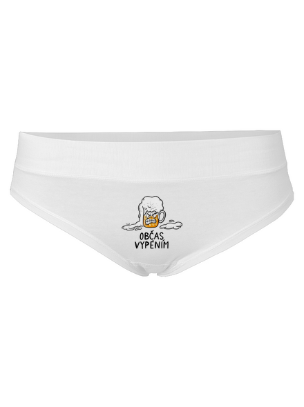 Občas vypěním dámské kalhotky White