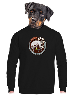 unisex mikina bez kapuce