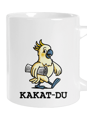 Kakat-du velký hrnek White