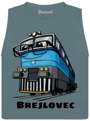 Brejlovec dámské tílko volné Heather Deep Teal