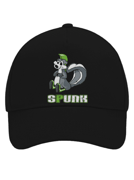 Spunk kšiltovka baseballka Black
