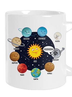 Mercury velký hrnek White