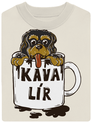 Kávalír unisex mikina bez kapuce Off White