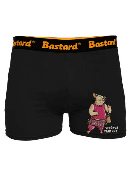 Vepřová panenka boxerky Black