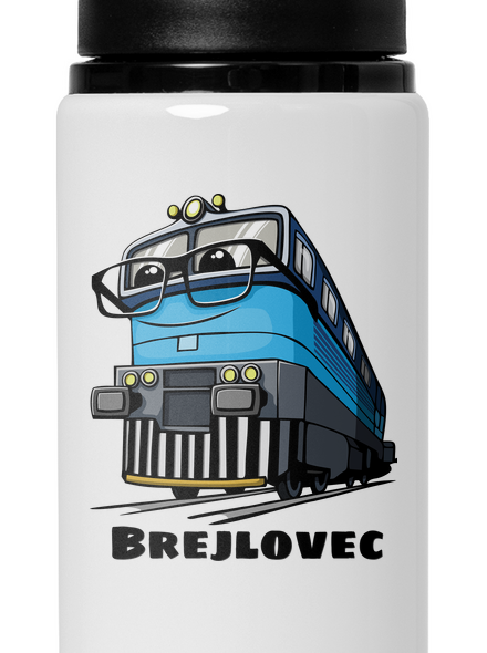 Brejlovec lahev na vodu White