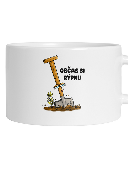 Občas si rýpnu hrnek makronka White