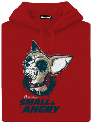 Čivava dámská mikina klokanka Red Mal