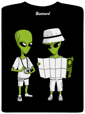 Mimozemšťané pánské tričko Black