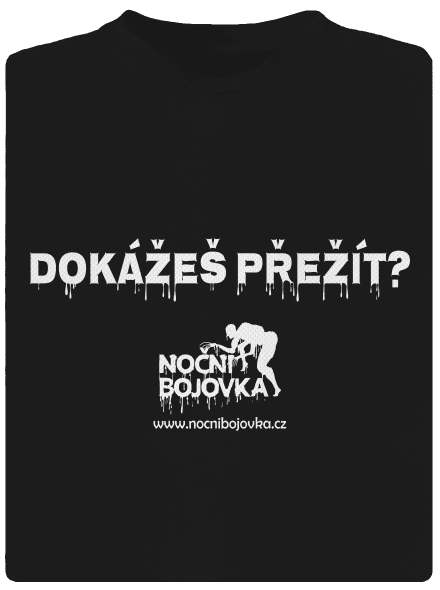 Dokážeš přežít? dětské sportovní tričko Black