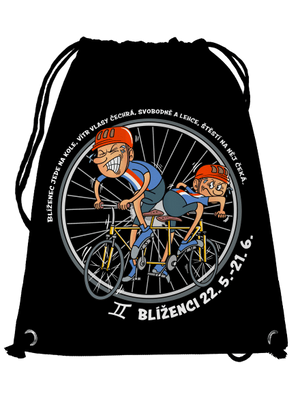 Cyklistický horoskop: Blíženci vak Black
