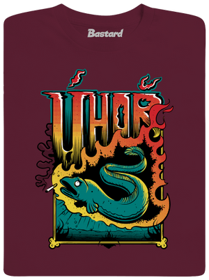 Úhoř dětské tričko Burgundy