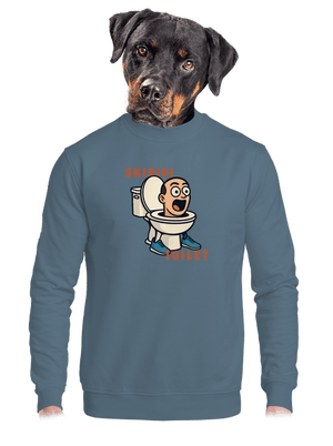 unisex mikina bez kapuce