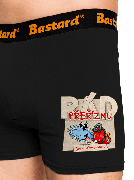 Jsem dřevorubec boxerky Black