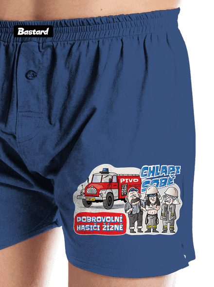 Hasiči žízně pánské trenky Blue