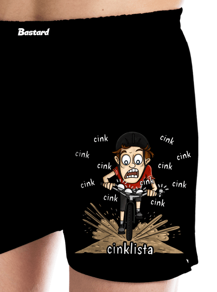 Cinklista pánské trenky Black