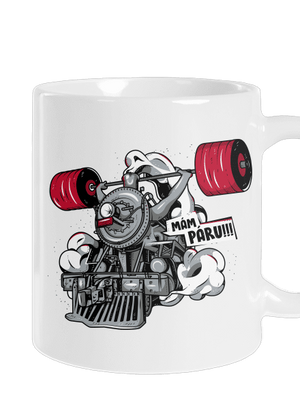 Lokomotiva klasický hrnek White