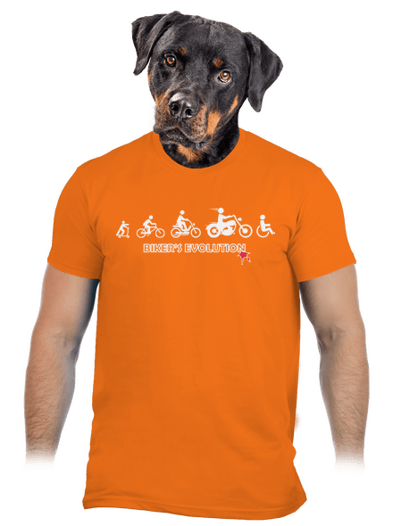 Bikers evolution pánské tričko Orange
