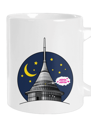 Ještěd velký hrnek White