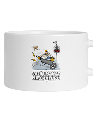 Valím na chalupu hrnek makronka White