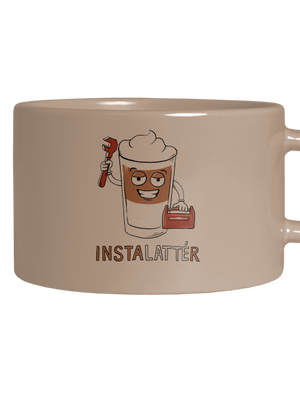 Instalattér hrnek makronka Brown Macaron