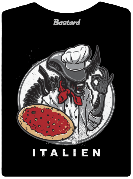 Italien dámské tričko premium Black