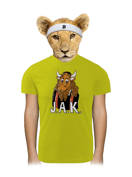 Jak dětské sportovní tričko Neon Yellow