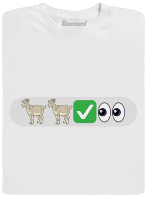 Emoji pánské dlouhý rukáv White