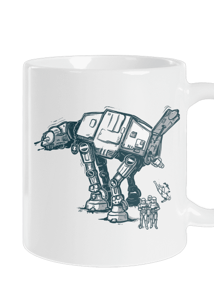 AT-AT klasický hrnek White