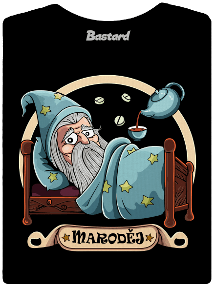 Maroděj dámské tričko Black