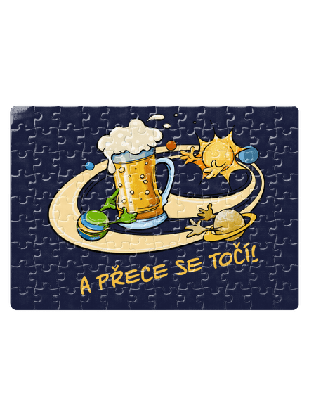 A přece se točí! puzzle White