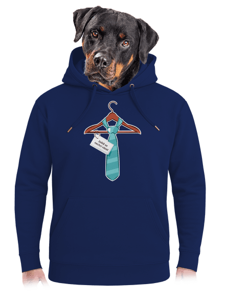 Nechci se vázat unisex mikina premium Navy