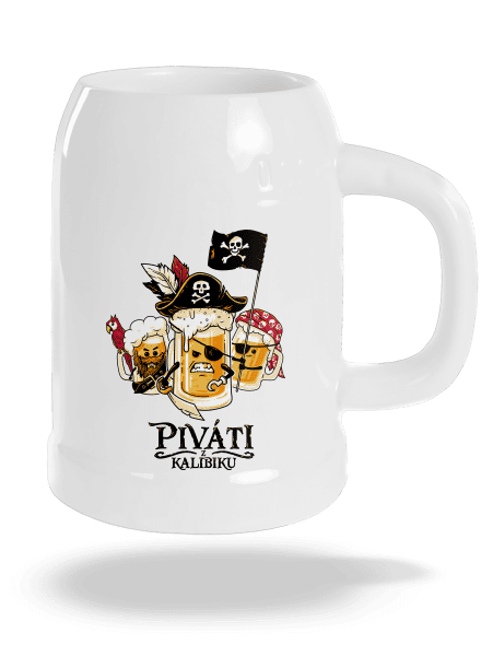 Piváti z Kalibiku půllitr White