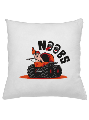 Monster kočárek polštář White