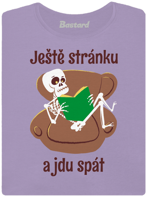 Ještě stránku dámské tričko s lemem Lavender