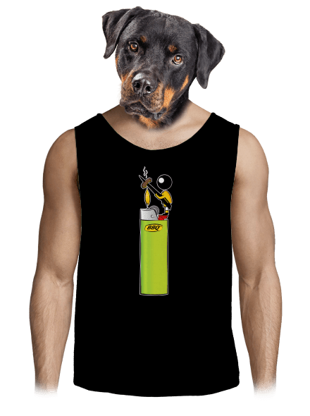 Panáček pánské tílko Black