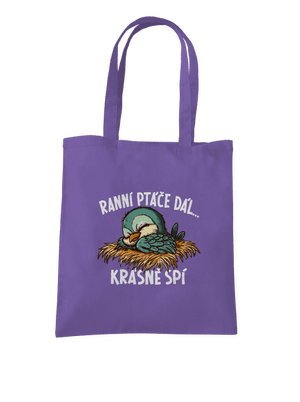 Ranní ptáče spí taška Violet