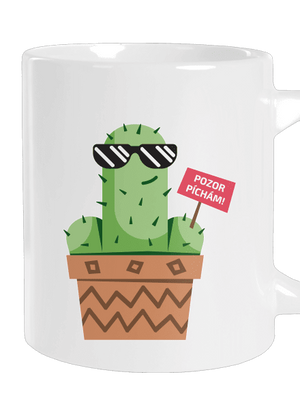 Pozor píchám velký hrnek White