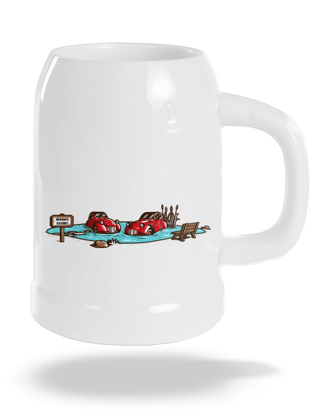 Kachny půllitr White